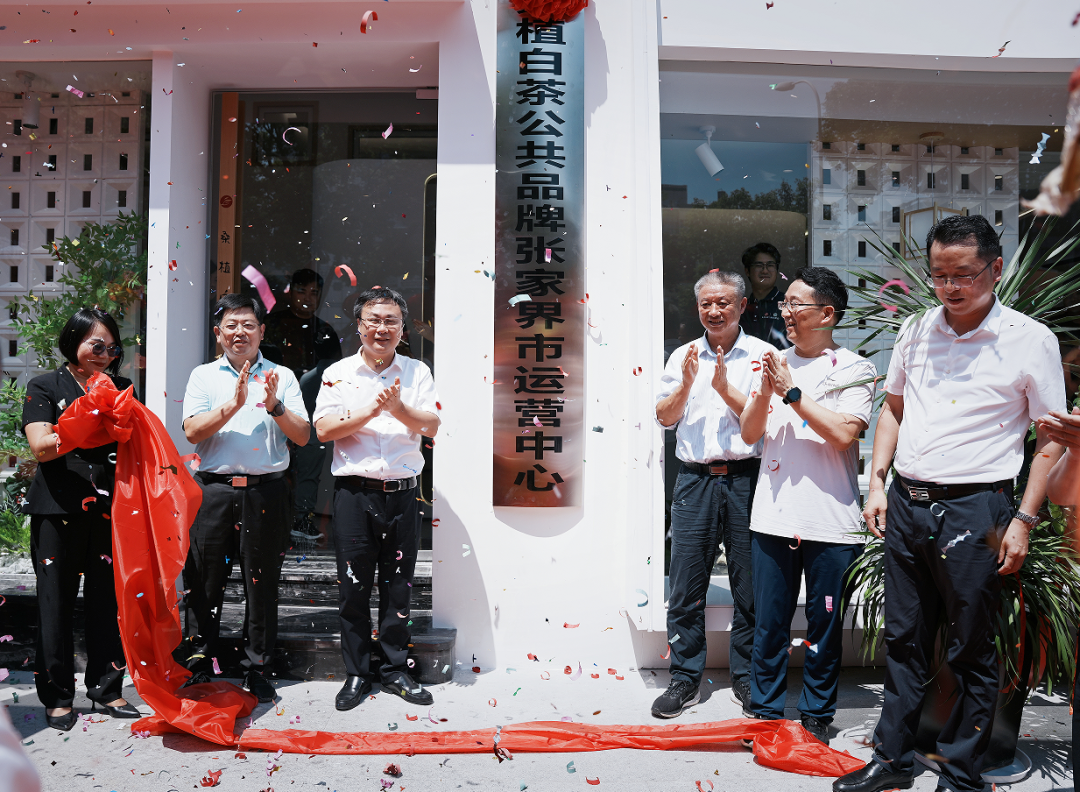 喜報(bào)！張家界白莓旗艦店盛裝開(kāi)業(yè)暨桑植白茶公共品牌張家界市運(yùn)營(yíng)中心隆重揭牌！